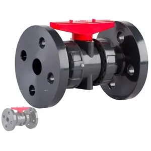 Van bi nhựa mặt bích UPVC