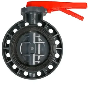 Van bướm nhựa phi 60