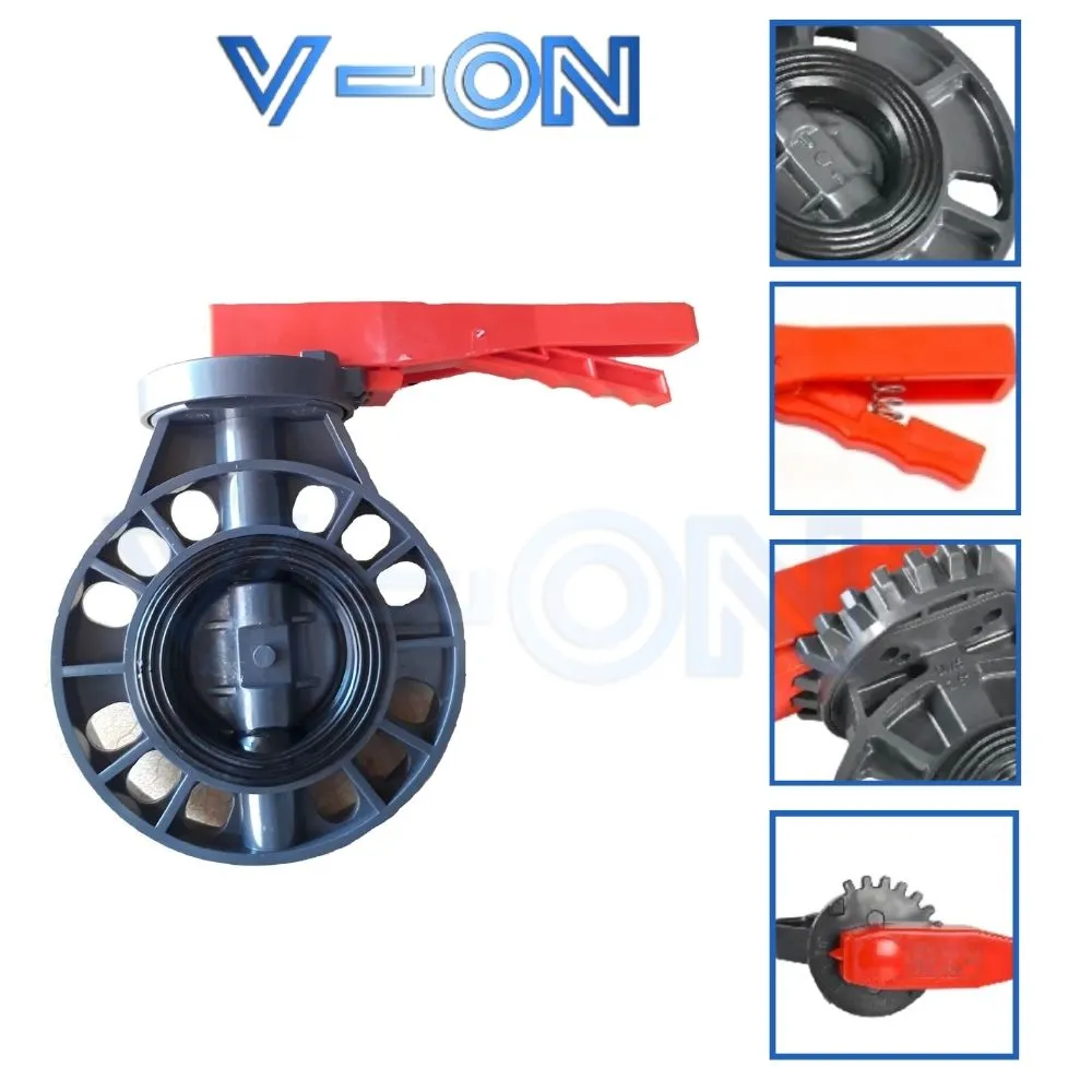 ưu điểm của van bướm nhựa d71x-10s