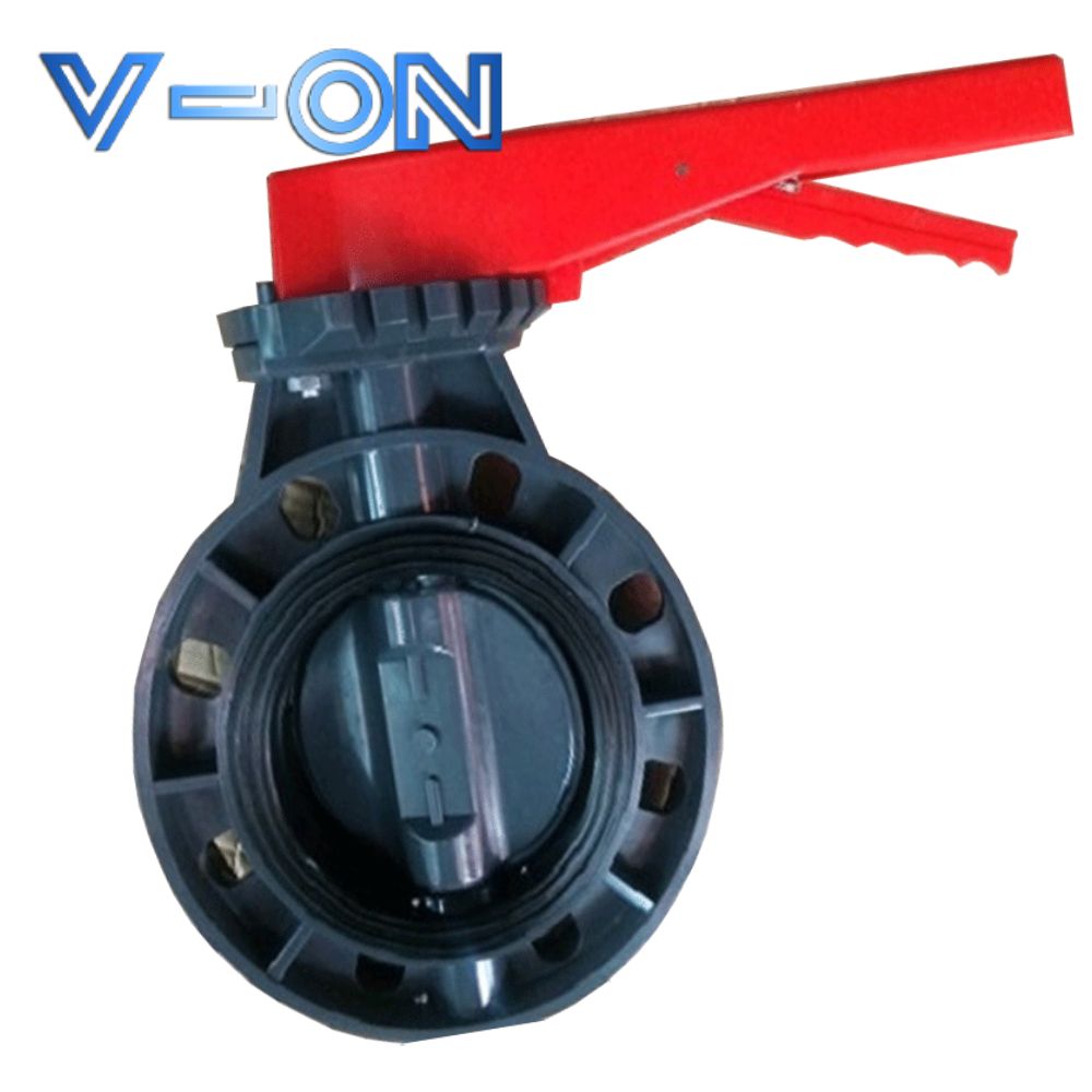 Sản phẩm van bướm nhựa d71x-10s