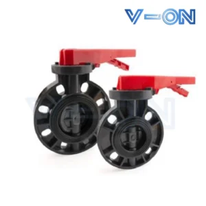 van bướm nhựa phi 60
