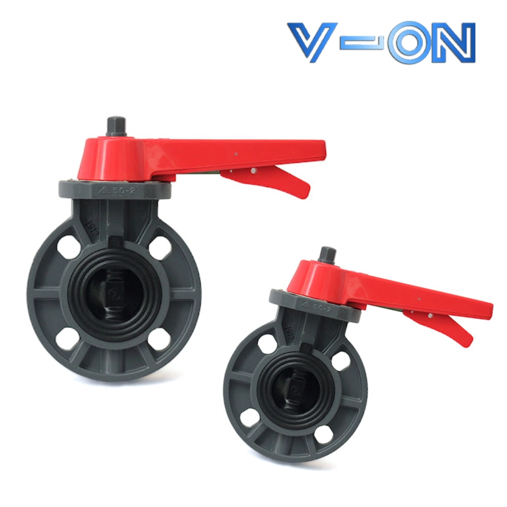 Van bướm nhựa dn200