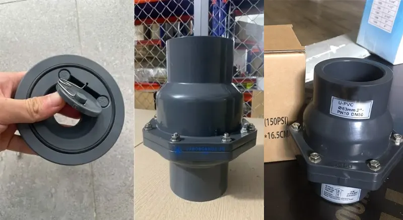 Điểm nổi bật của van 1 chiều lá lật PVC
