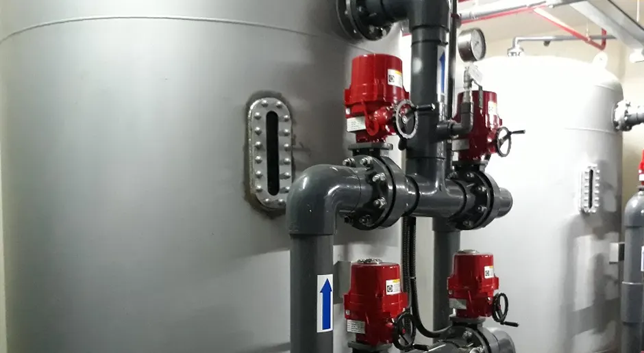 Ứng dụng van bướm điều khiển điện bằng nhựa