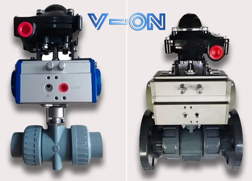 Van bi nhựa điều khiển khí nén tuyến tính