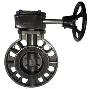 Van bướm nhựa PVC tay quay
