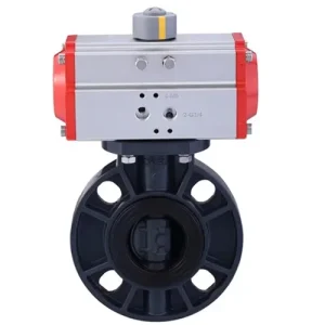 Van bướm nhựa điều khiển khí nén ON OFF