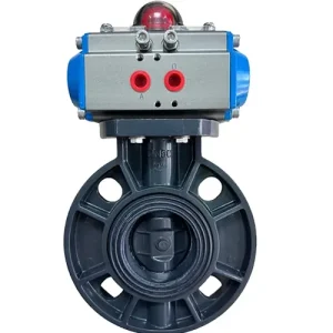 Van bướm nhựa điều khiển khí nén cPVC