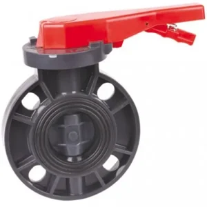 Van bướm nhựa tay gạt DN50