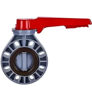 Van bướm nhựa tay gạt cPVC
