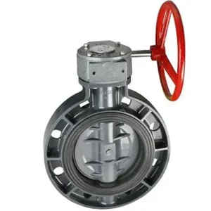 Van bướm nhựa tay quay uPVC