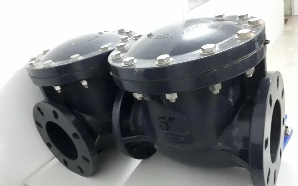 Hình ảnh van 1 chiều lá lật Shieyu