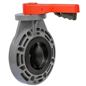Van bướm nhựa tay gạt Sanking cPVC