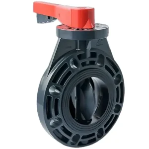 Van bướm nhựa tay gạt Sanking uPVC
