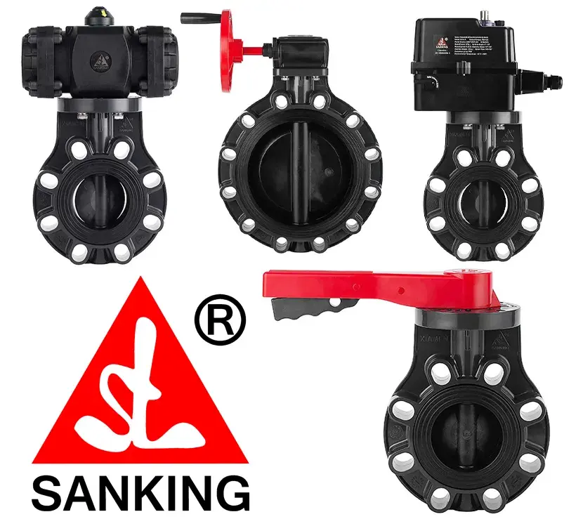 Van bướm nhựa do Sanking sản xuất