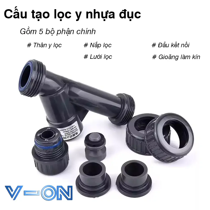 Cấu tạo lọc y nhựa đục