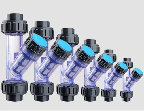 Hình y lọc nhựa trong uPVC