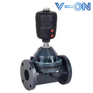 Van màng nhựa điều khiển khí nén uPVC