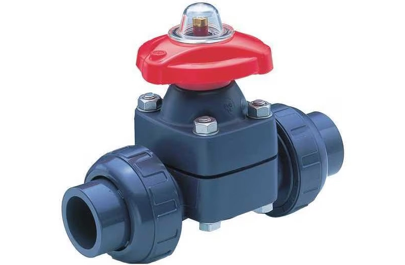Van màng nhựa kết nối rắc co