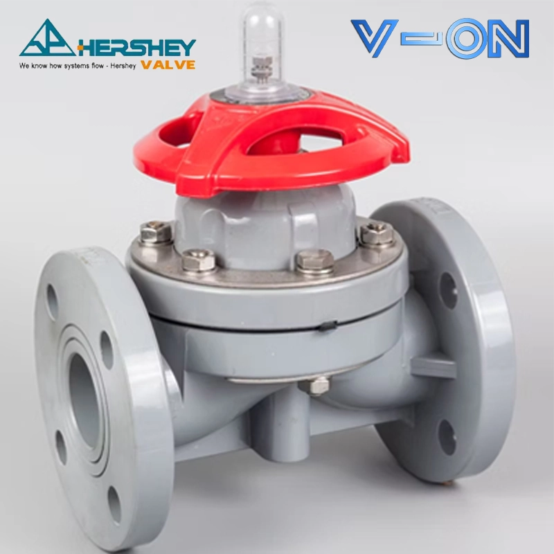 ưu ý khi sử dụng van màng nhựa Hershey