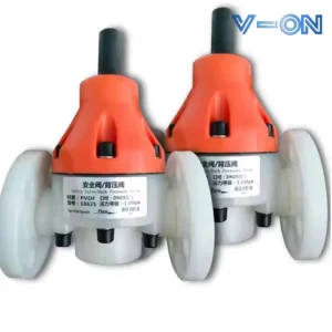 Van an toàn nhựa mặt bích