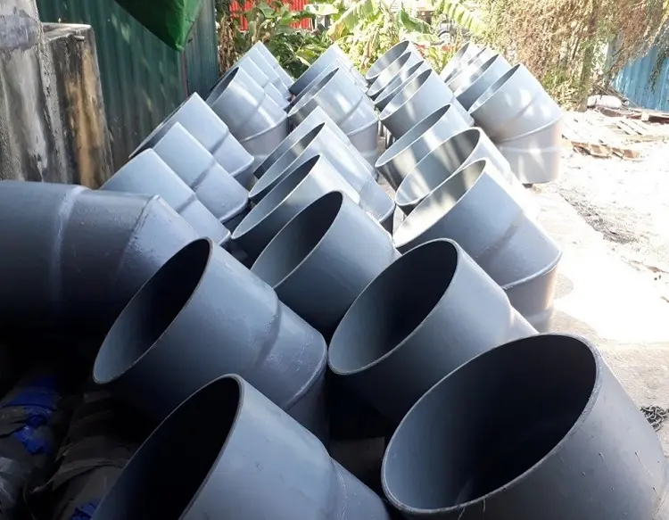 Hình ảnh thực tế Cút Nhựa PVC