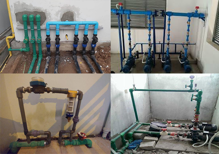 Hình ảnh van công nhựa PPR hoạt động