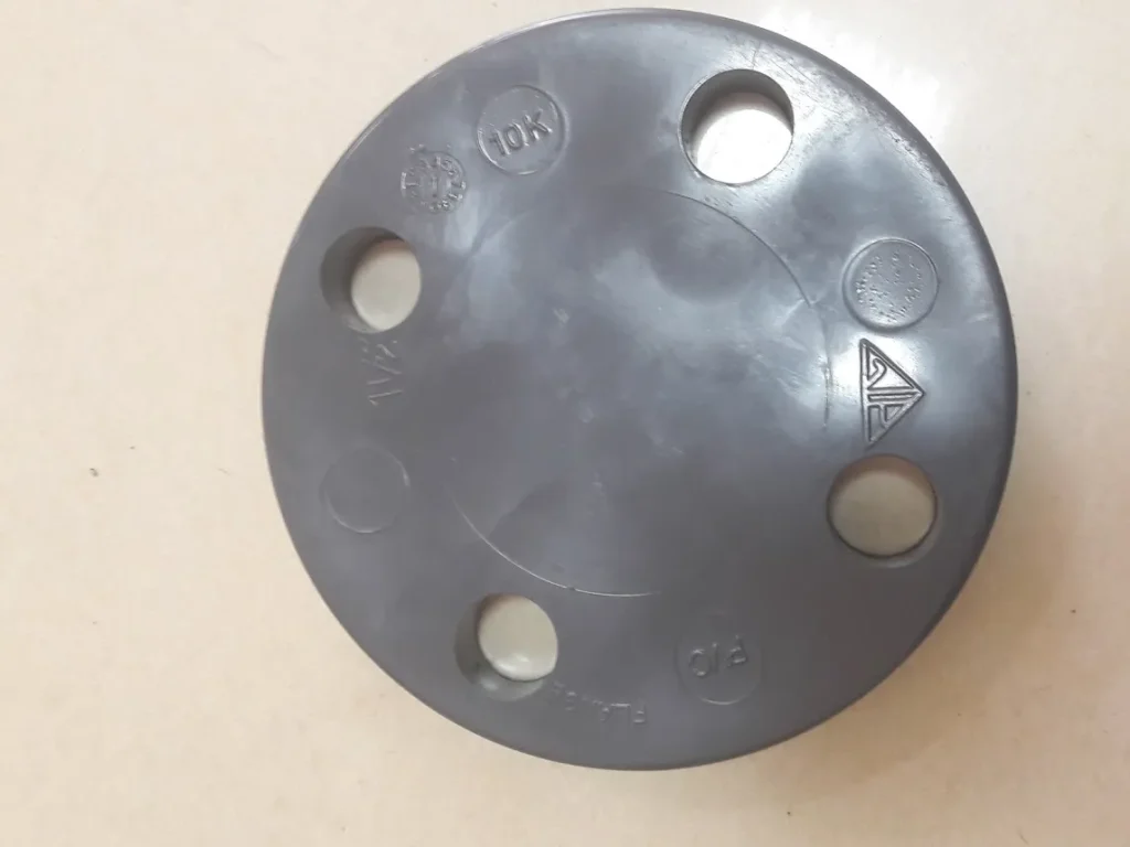 Mặt bích đặc PVC