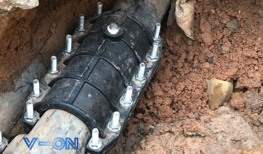 Ứng dụng đai sửa chữa HDPE