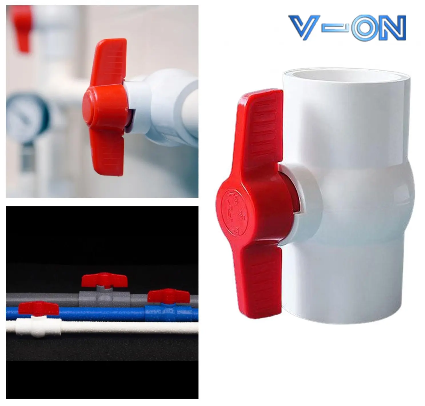Ứng dụng van cầu nhựa