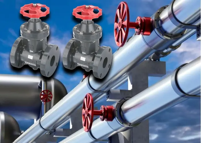Ứng dụng van cổng nhựa mặt bích