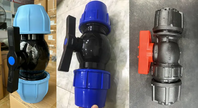 Van bi HDPE trong hệ thống dân dụng