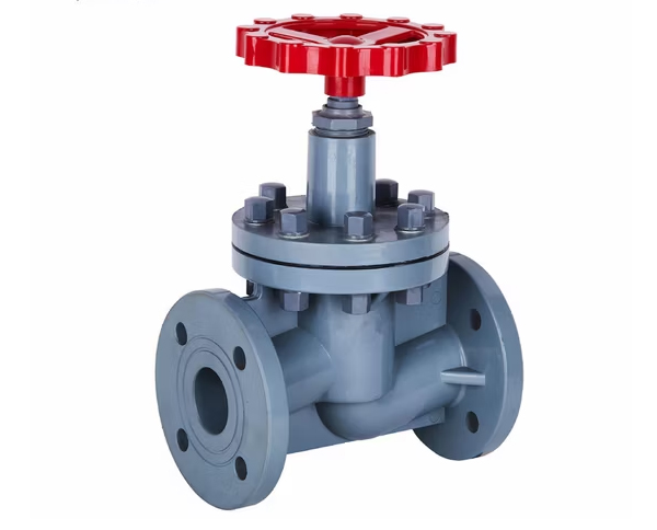 Van cầu nhựa cPVC nối bích