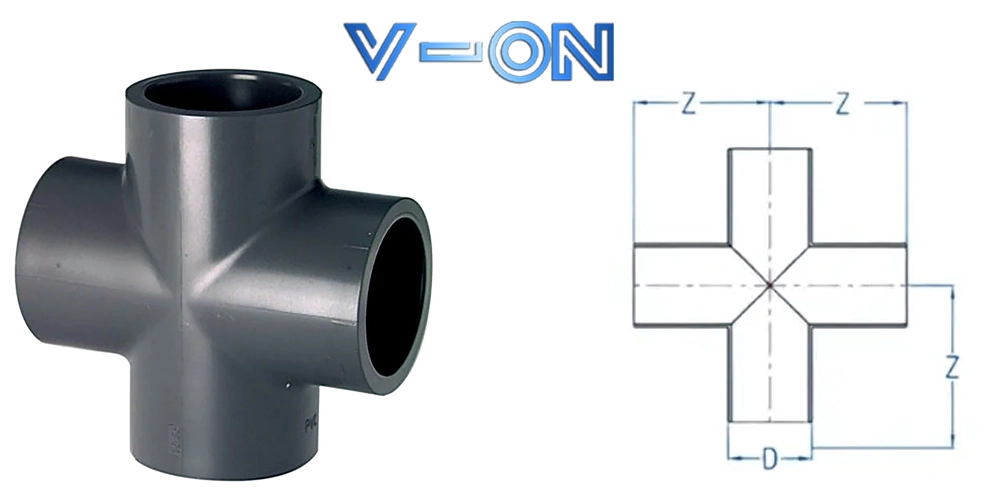 Cấu tạo chữ thập uPVC