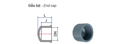 Cấu tạo đầu bịt PVC
