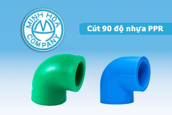 Cút 90 độ PPR Minh Hòa
