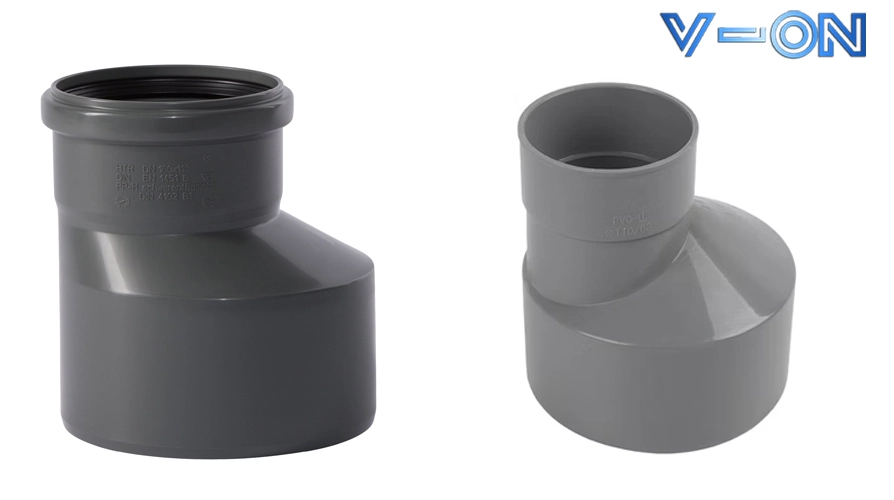 Hình ảnh côn thu nhựa uPVC