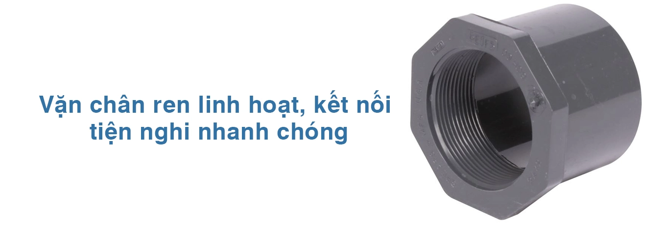 Kiểu kết nối ren an toàn