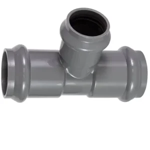 Tê đều nhựa uPVC ép gioăng
