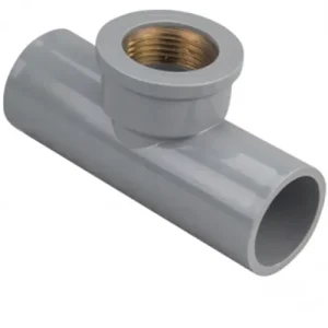 Tê nhựa uPVC ren trong đồng