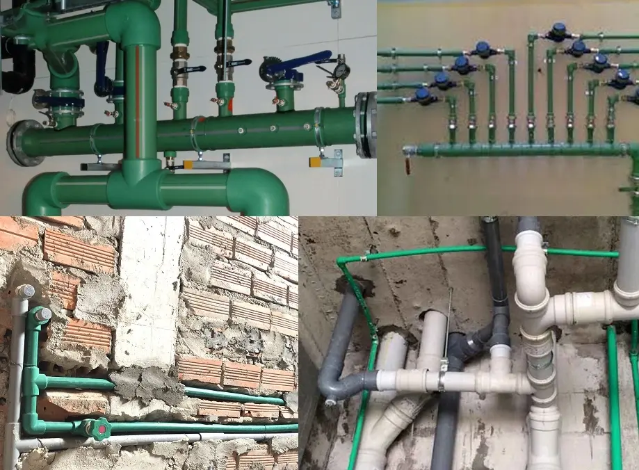 Ứng dụng măng sông nhựa PPR Minh Hòa