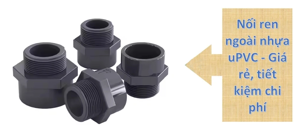 Ưu điểm vật liệu nhựa uPVC