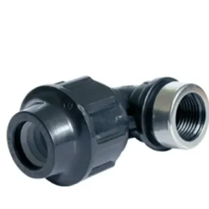 Cút 90 ren trong HDPE