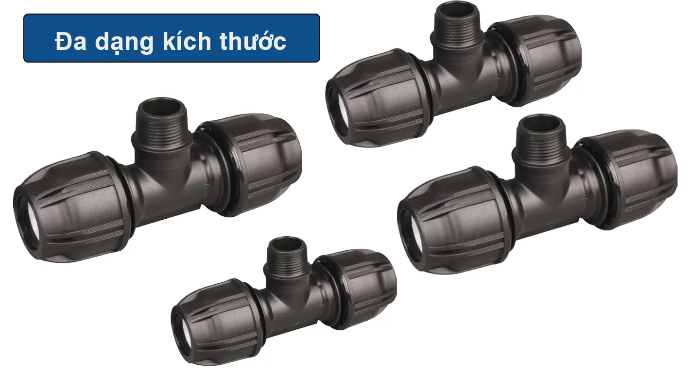 Đa dạng kich thước