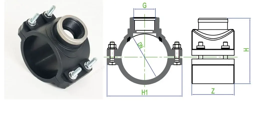 Đai khởi thủy Dekko HDPE và cấu tạo