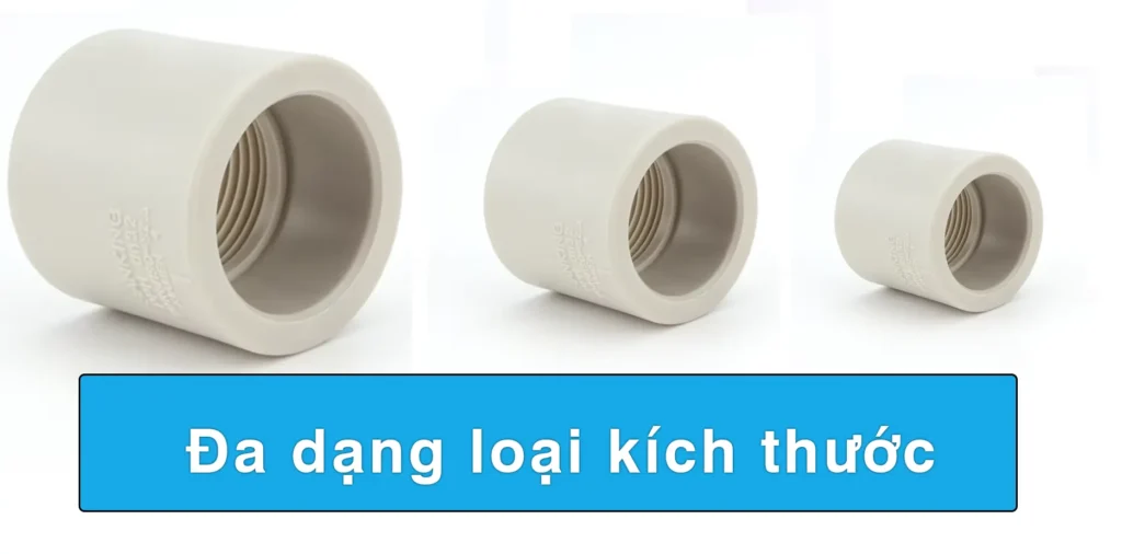 Đang dạng kích thước