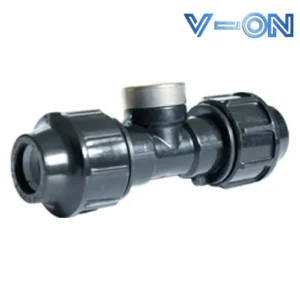 Tê một đầu ren trong HDPE