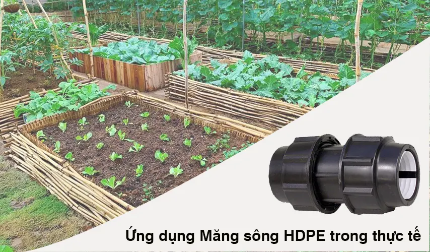 Ứng dụng Măng sông HDPE trong thực tế