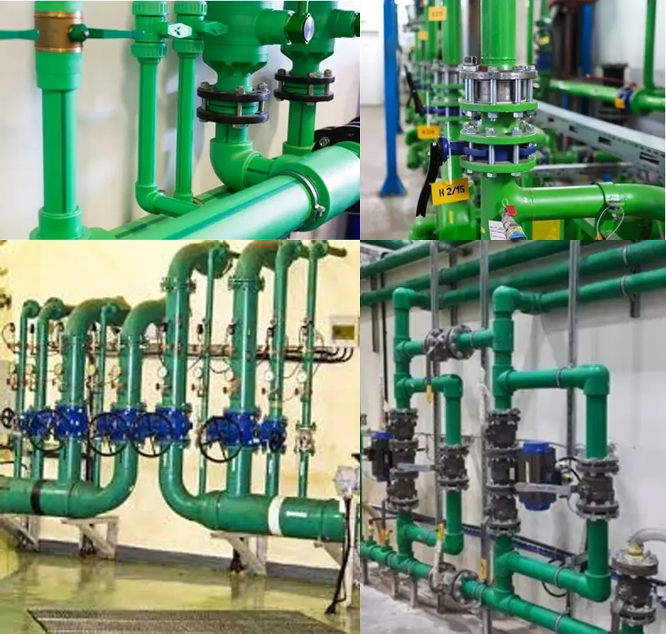 Ứng dụng thực tế của măng sông ren ngoài PPR