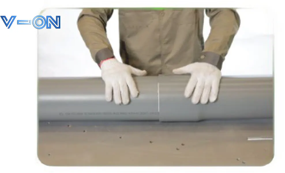 Bước 5: Lắp và giữ mối nối